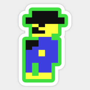 Pedro - Pixel Art Sticker